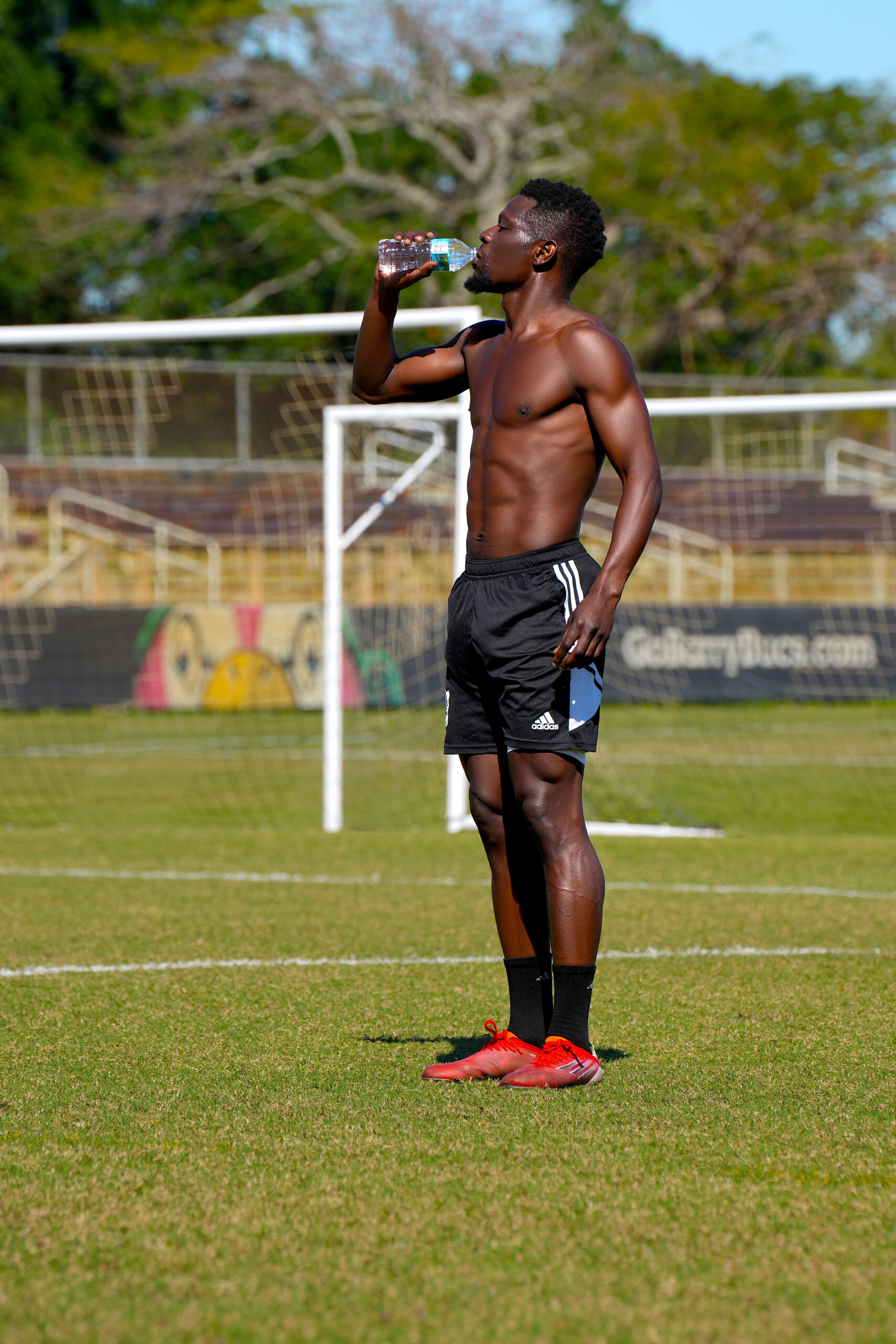 Bakaye Dibassy en préparation physique